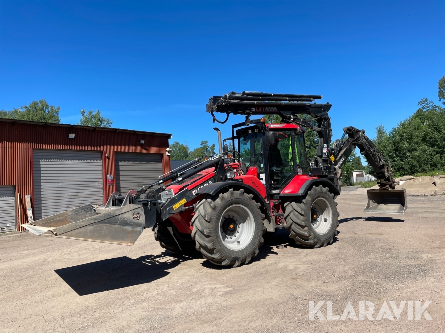 Grävlastare Huddig 1260C med tillbehör