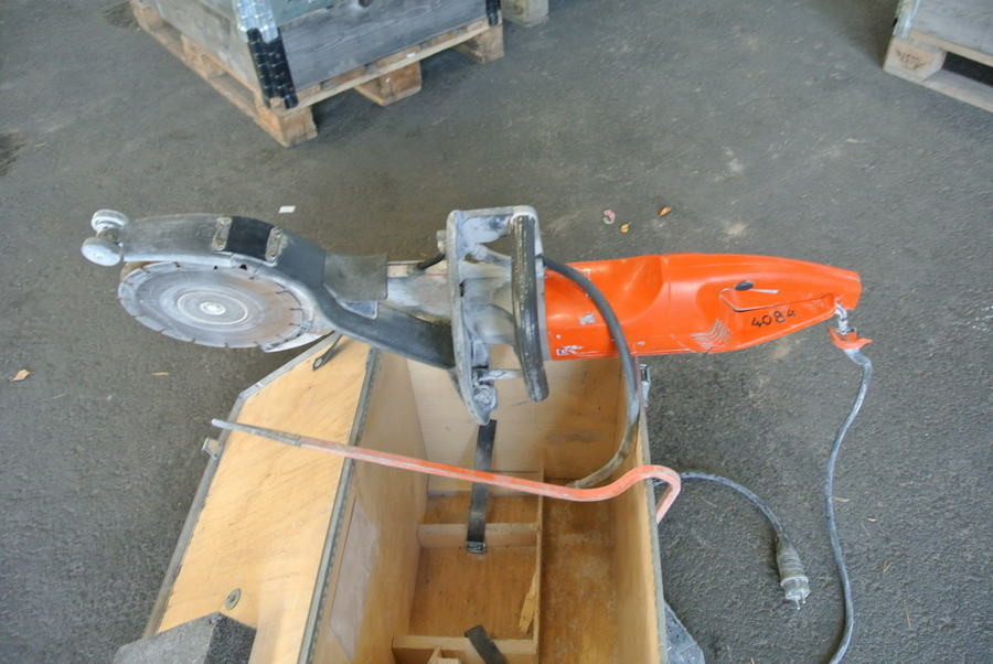 Kapmaskin för sten och betong