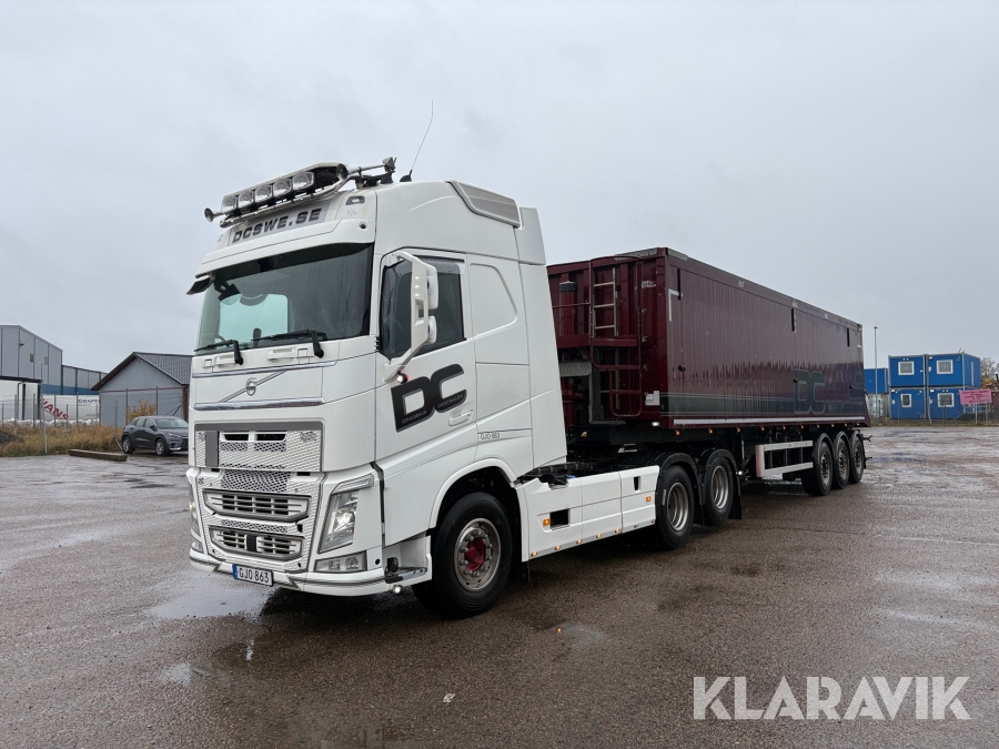 Spannmålsekipage Volvo FH 6*4 Lastbil