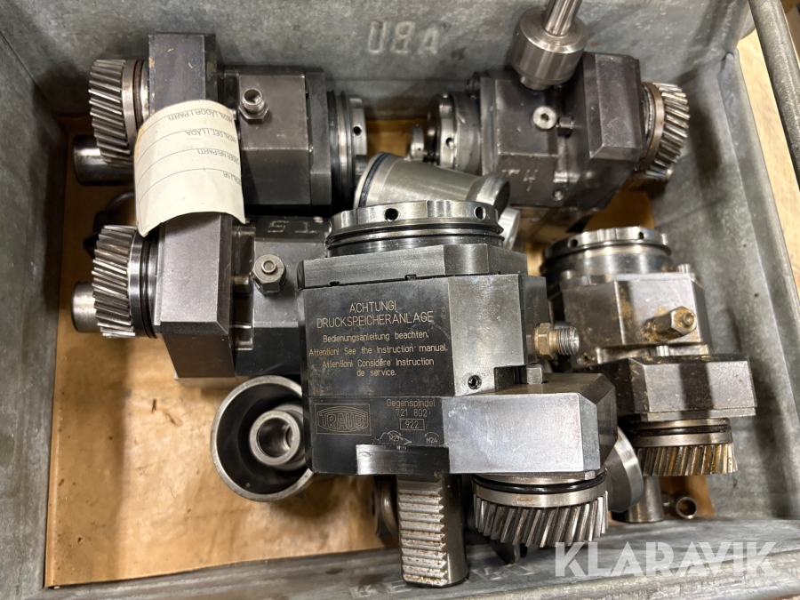 Hydraulisk motspindel TRAUB