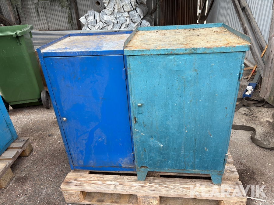 Verkstadsskåp 2st