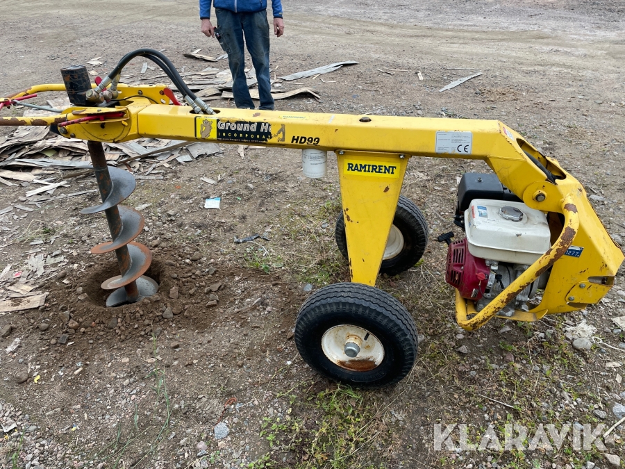 Jordborr hydralisk Ground Hog HD99