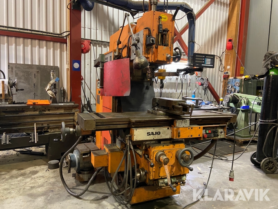 Fräs SAJO AVF 350 med tillbehör