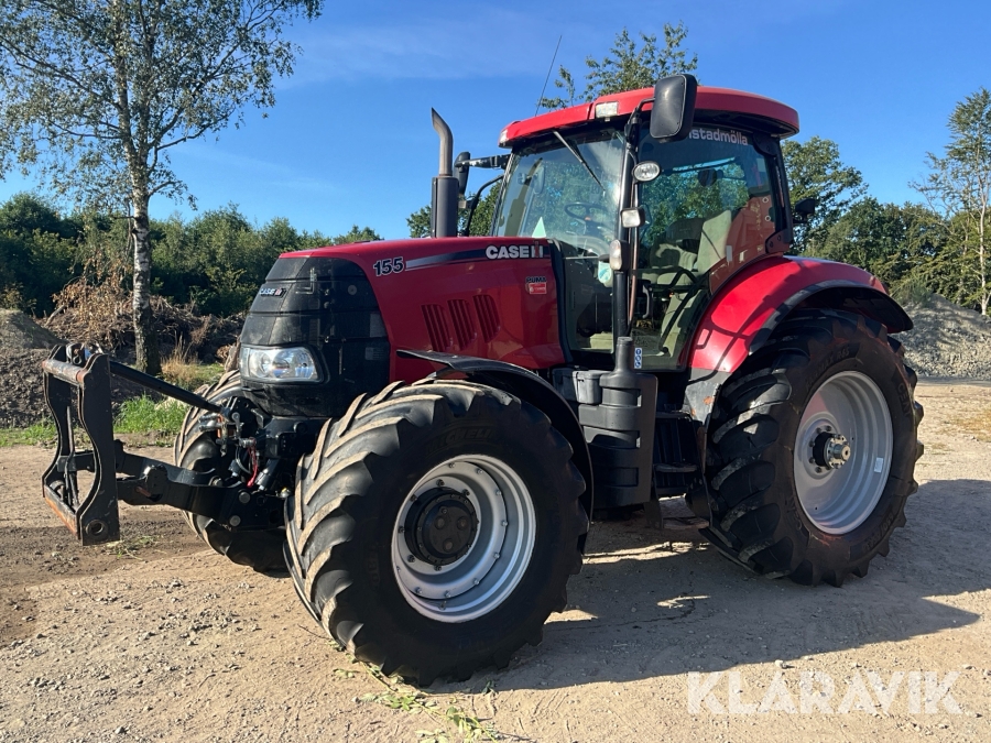 Traktor Case IH Puma 155 med frontlyft