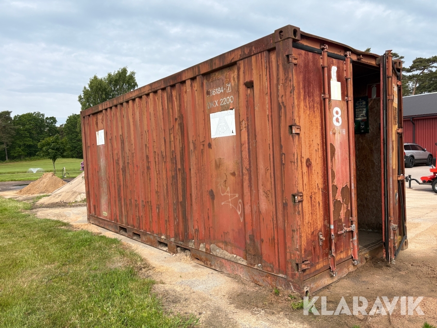 Container 20 fot isolerad