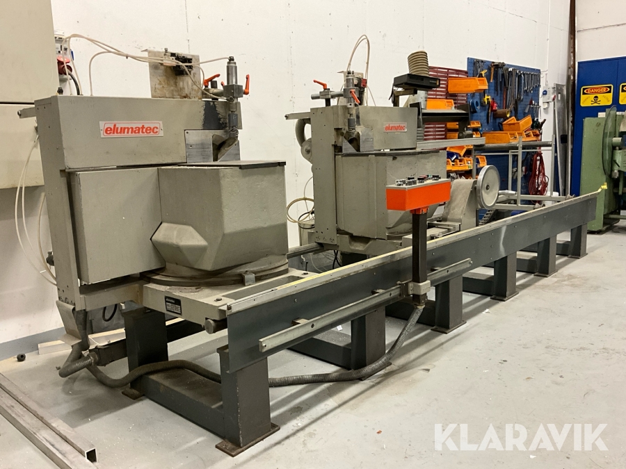 Aluminiumkap/såg Elumatec DG104