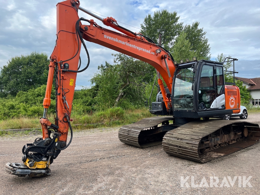 Grävmaskin Hitachi ZX130LCN-6 Bredband 1200 mm.