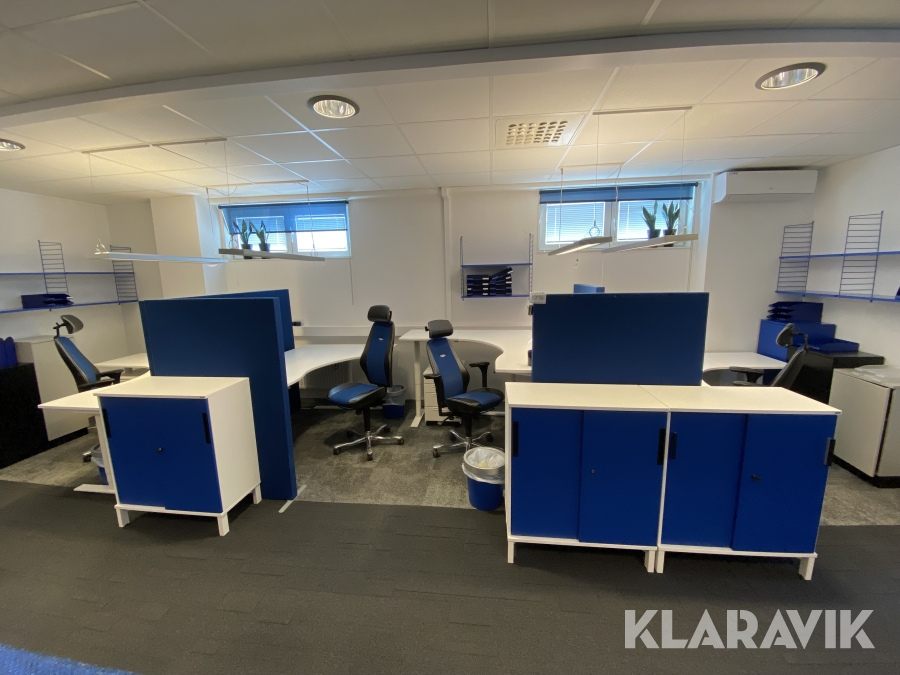 Kontorsplatser 4st Kinnarps