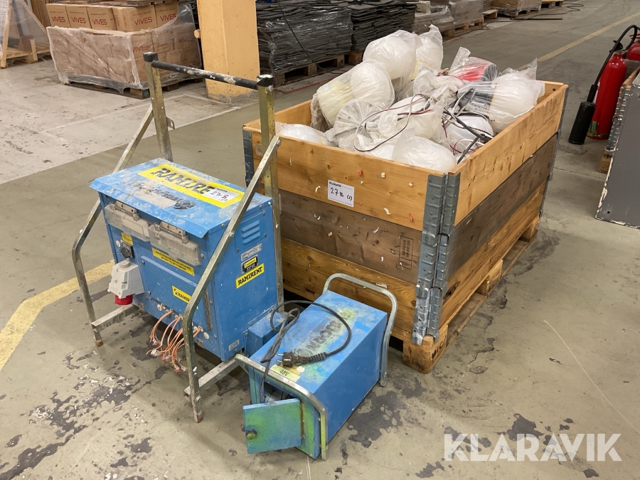 Elcentral El-Björn BT 948 AP och BT 348 P med 50 lampor