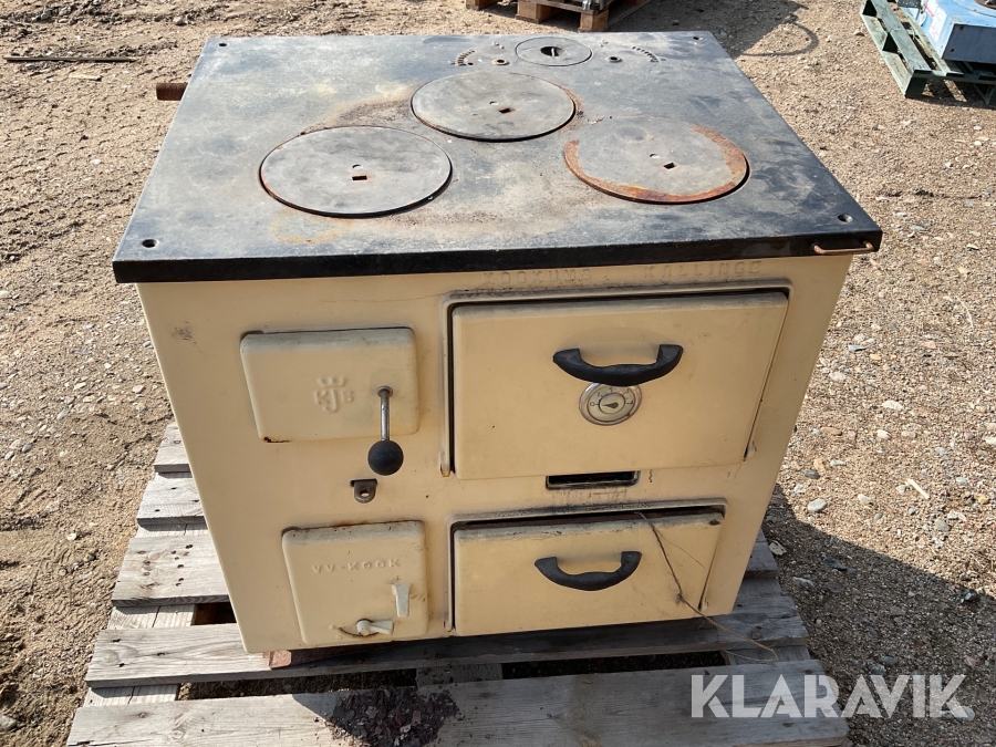 Vedeldad spis Kockums Kallinge VV-Kock