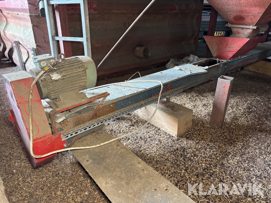 Spannmålstransportör Akron U-Skruv 3st