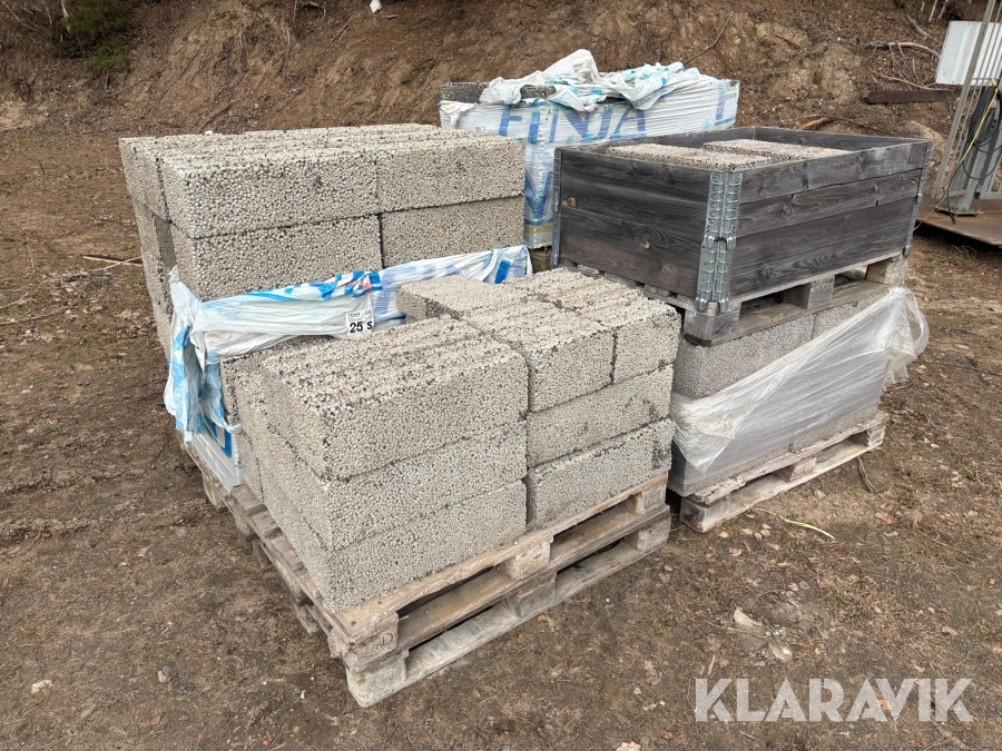 Blandade murblock Finja