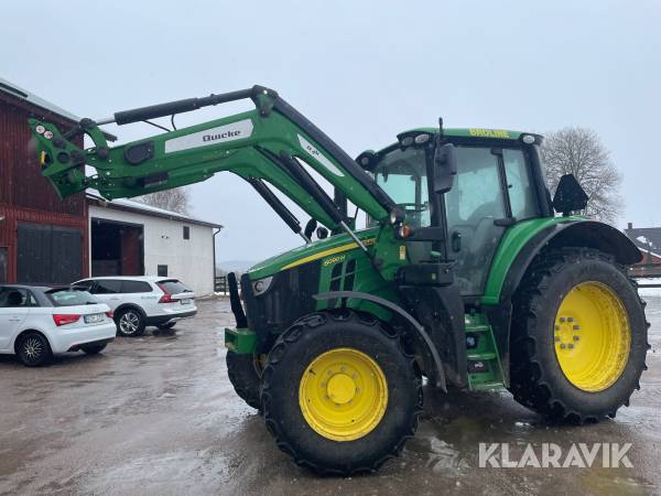 Traktor John Deere 6090 M med lastare