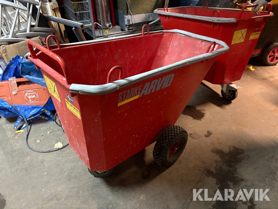 Materialvagn Starke Arvid 25000 2st