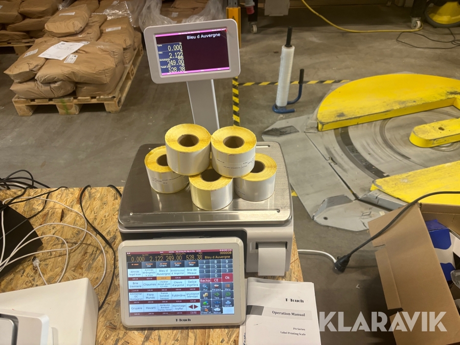 Etikettvåg T-Scale PEA10-15-15MR