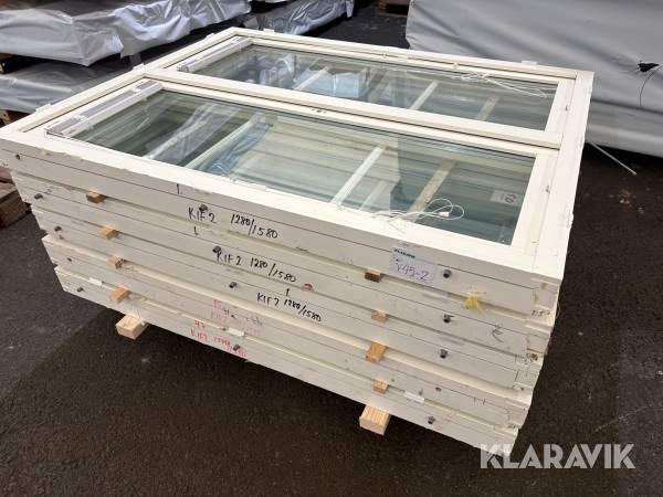 Träfönster Elit Öppningsbara stående 5 st