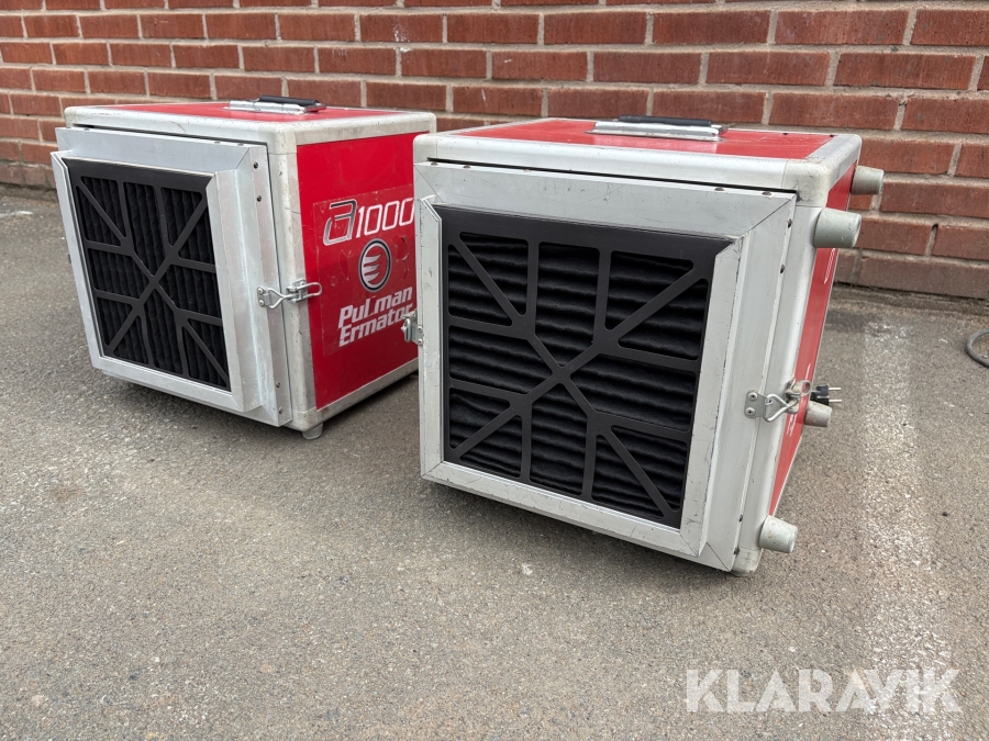 Luftrenare Pullman Ermator A1000 2 st