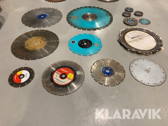 Div kapskivor för sten, betong och asfalt 