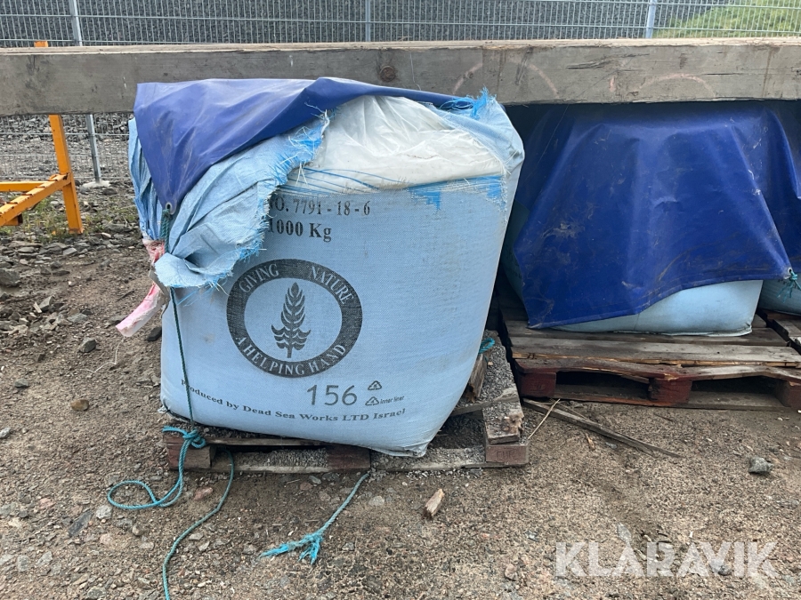 Vägsalt /magnesiumkloridgranulat 5 x 1000kg