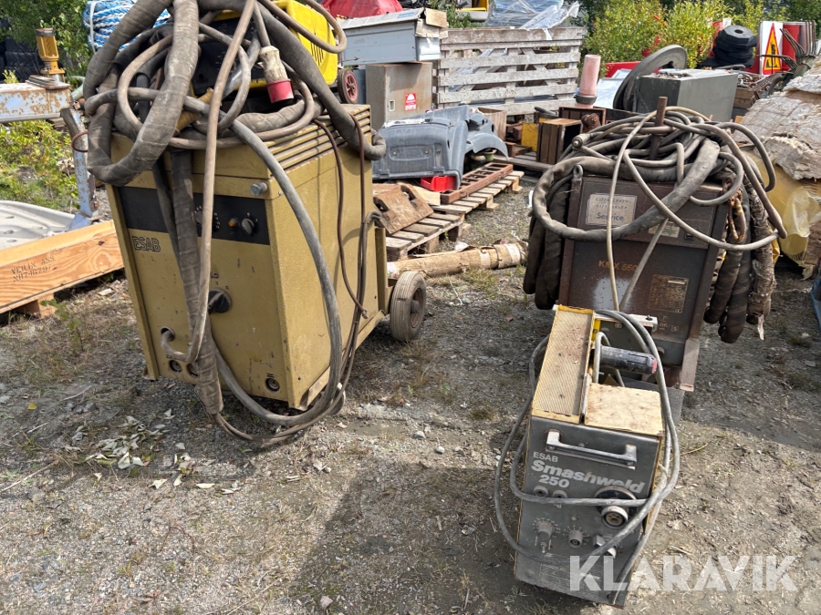 Svetsar Esab / Migtronic Lad500 / KMX550 / Smashweld 500 4st