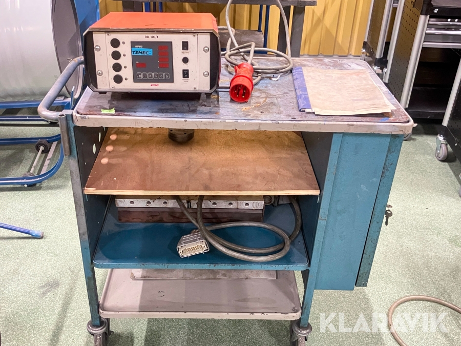 Tempereringsaggregat Temec RSL med värmepatroner - 4 zoner