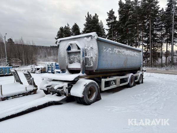 Lastväxlarsläp Istrailer med flak