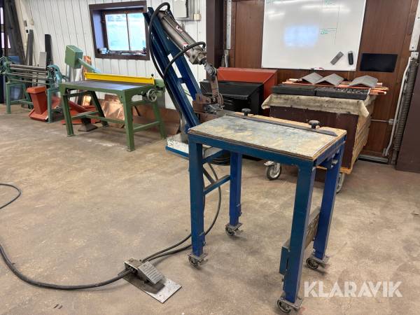 Plåtsax / Urklippsmaskin Peddinghaus 1 BR för slussvals