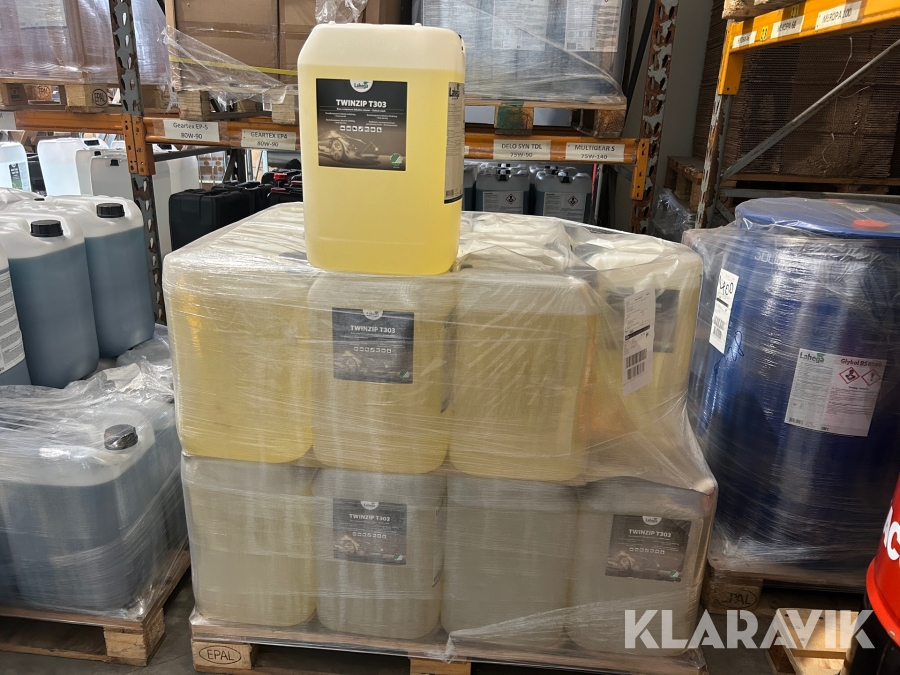 Alkaliskavfettning 12 st Twinzip T303 Lahega