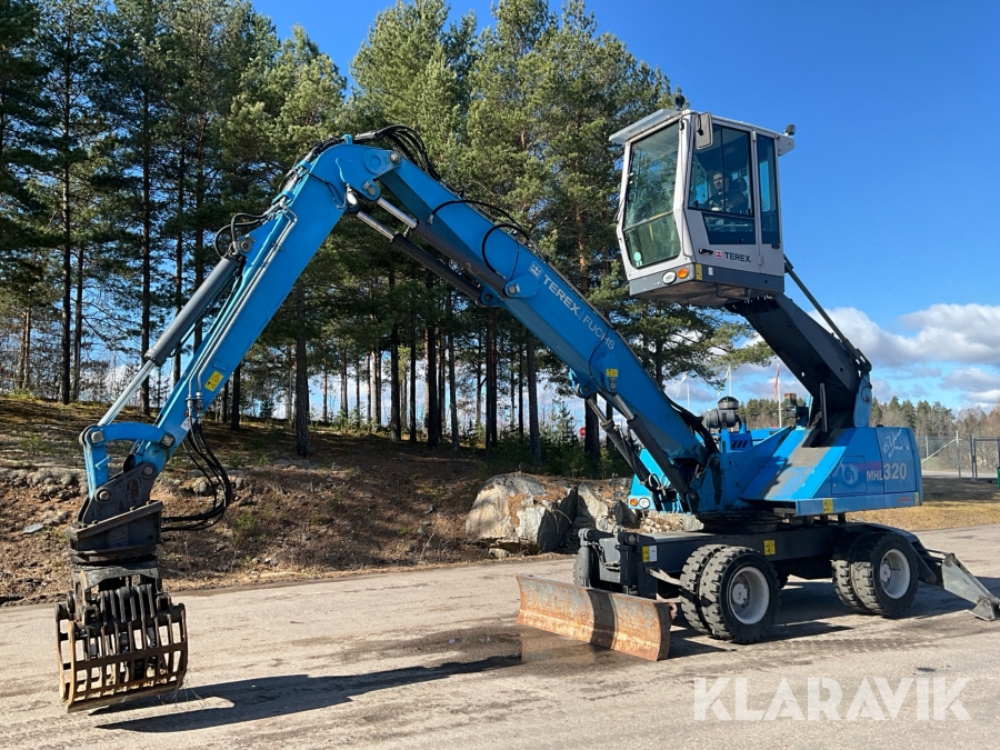 Materialhanterare Fuchs Terex MHL320