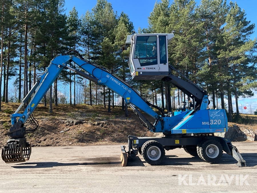 Materialhanterare Fuchs Terex MHL320