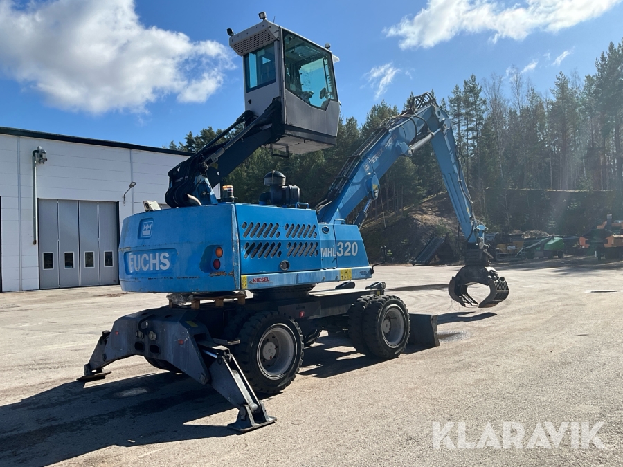 Materialhanterare Fuchs Terex MHL320