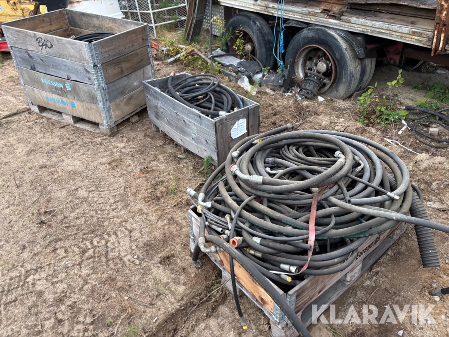 Hydraulslang olika dimensioner 3 pallar