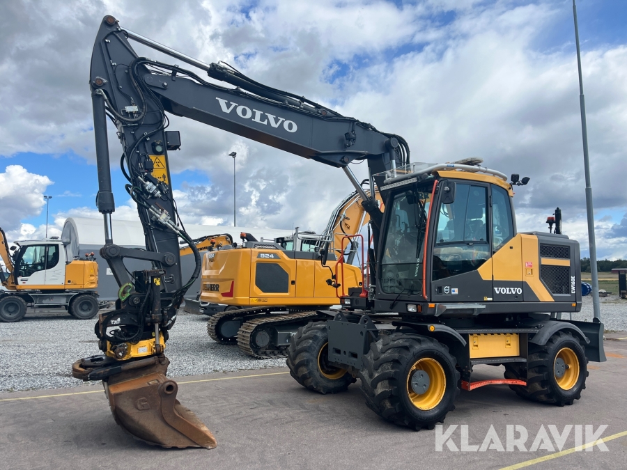 Hjulgrävare Volvo EW160E 3-D