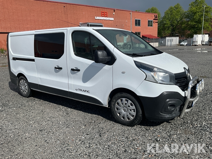 Transportbil 6-sits Renault Trafic 2.7t 1.6 dCi Man