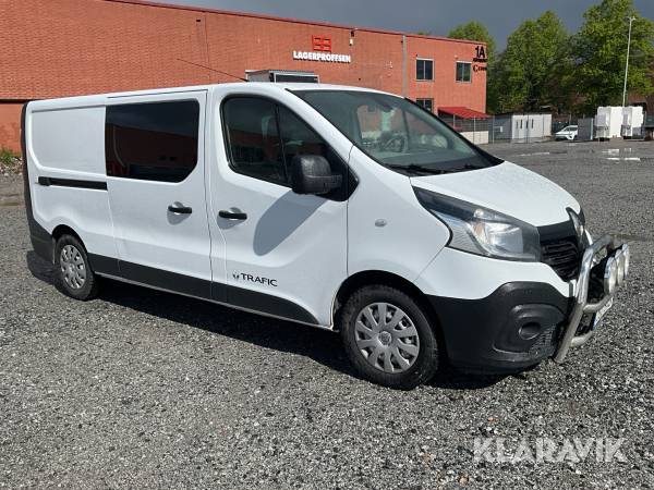 Transportbil 6-sits Renault Trafic 2.7t 1.6 dCi Man