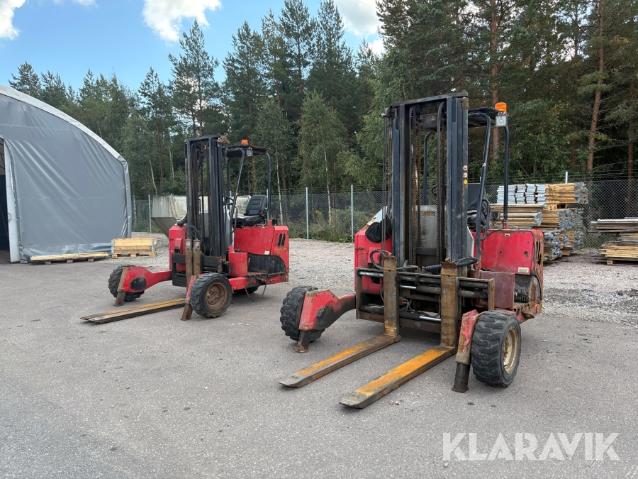 Påhängstruck Palfinger Crayler 2 st