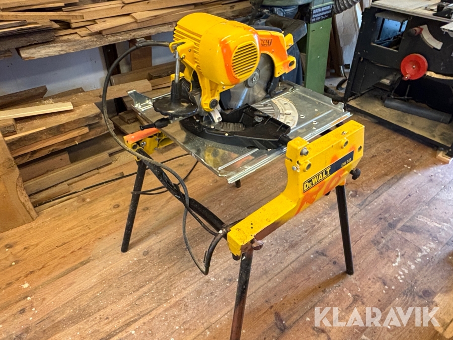 Kombimaskin Dewalt DW 743N Kap, ger & klyvsåg