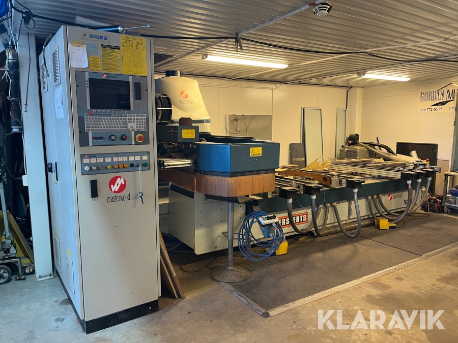 CNC fräs Masterwood Project 327 med tillbehör