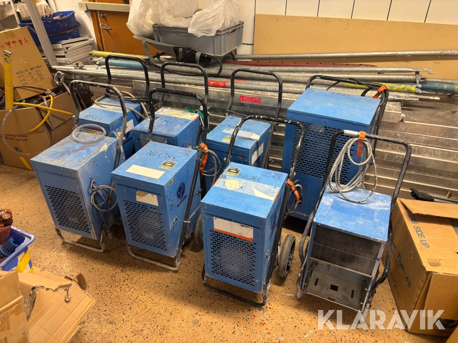 Avfuktare El-Björn A60BT, AD620S, A125BT 8st