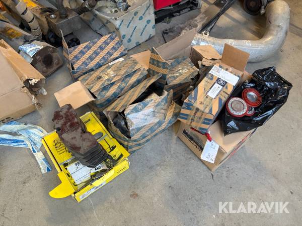 Parti med Bromsbelägg BPW med monteringssats