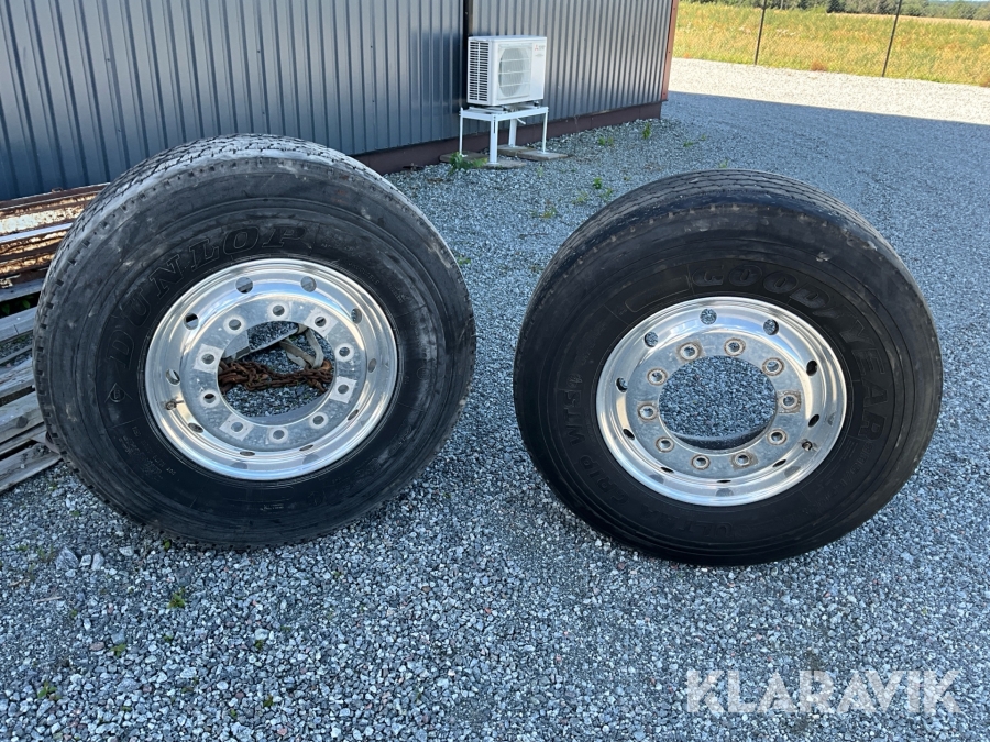 Lastbilshjul Durabright 385-65/22,5 2st