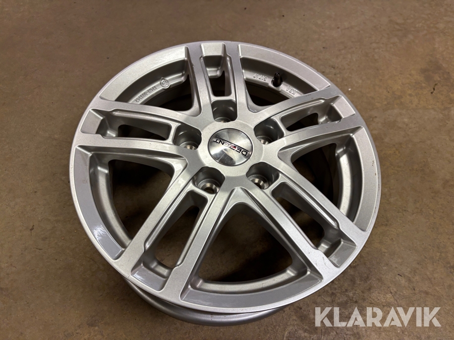 Aluminiumfälgar Dezent TZ 15x6 - 4 st