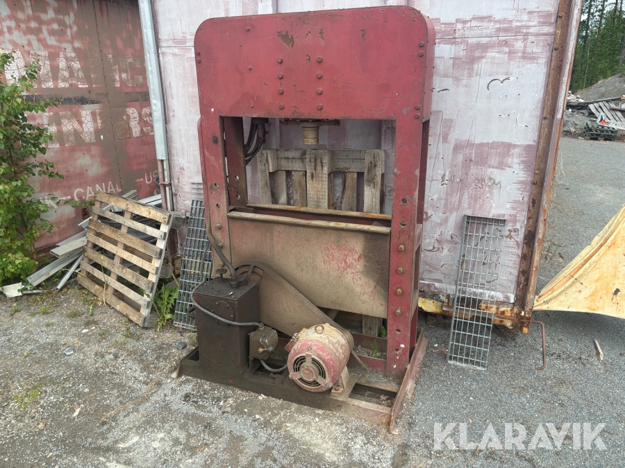 Hydraulisk press HIAB H100