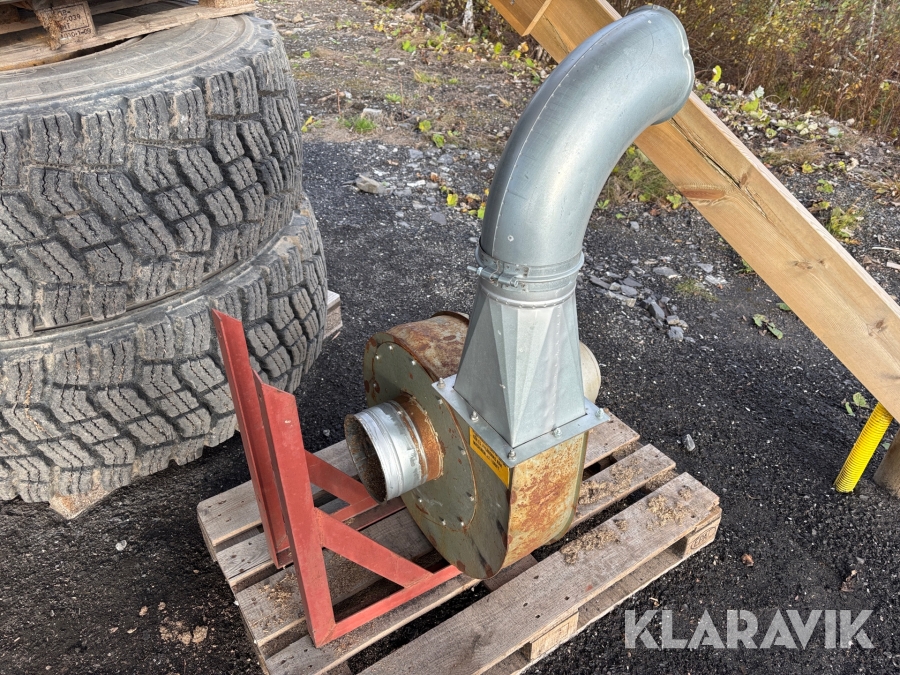 Spånfläkt / stoftfläkt