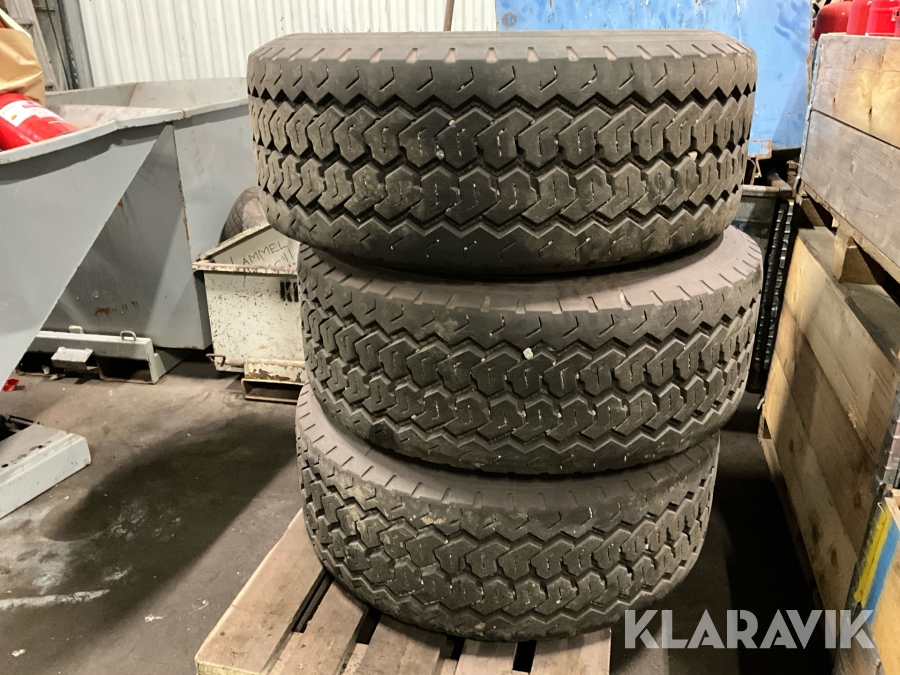 Däck 385/55R22.5 Aeolus AGC28 till lastbilssläp 3 st