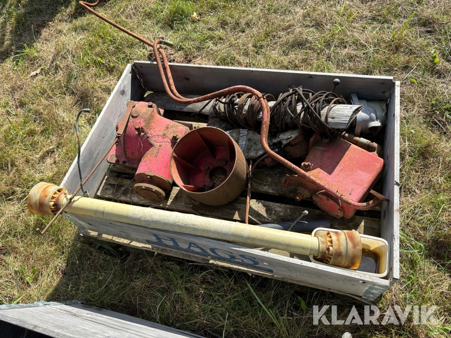 Remskiva och hydraulsystem EMD-50