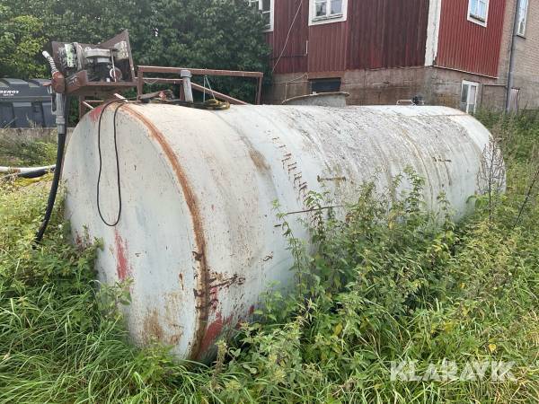 Dieseltank Töre-tanken 6000 liter