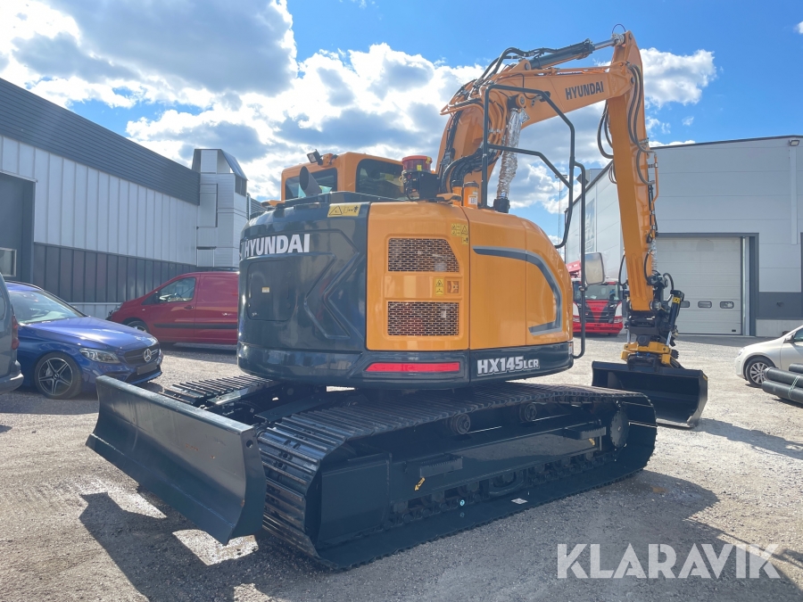 Grävmaskin Hyundai HX145LCR, Örnsköldsvik, Klaravik aukti