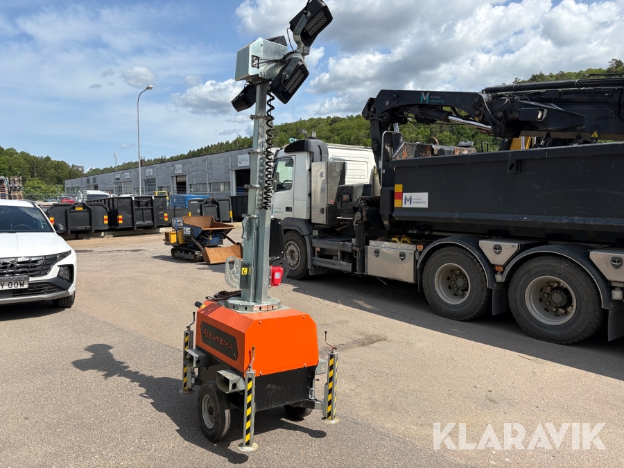 Belysningsmast Satema X-Chain 7 meter