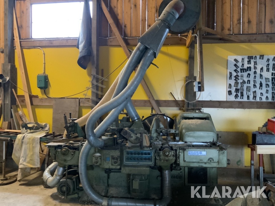 5-kutter Hyvel Waco HLM 5 med flera verktyg